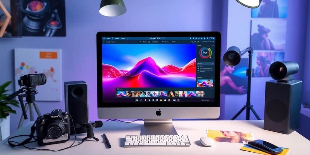 Google Gemini 2.0 Flash Ecran d'ordinateur avec Google Gemini 2.0 Flash.