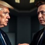 Trump et Musk en conversation sérieuse sur Tesla.