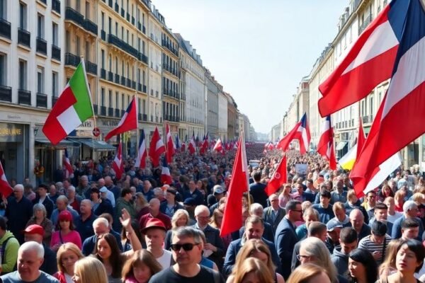 Manifestation du 22 mars : unis pour défendre la gauche contre l'extrême droite dans les rues de France