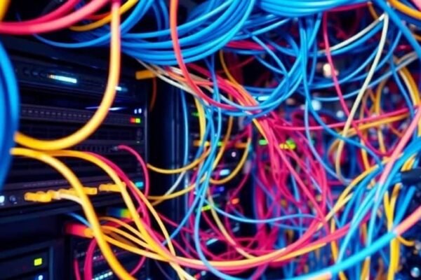 Image d'un réseau moderne d'appareils connectés.