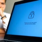 Alerte de sécurité pour protéger les données personnelles.