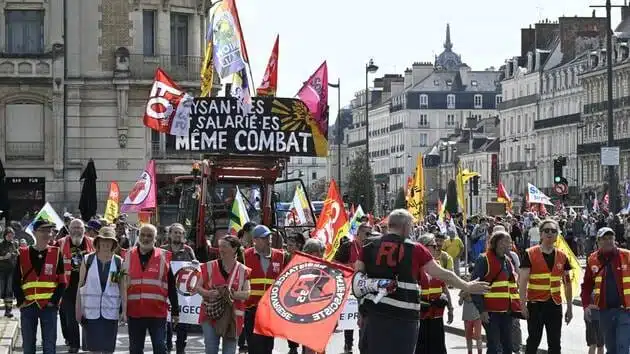 Manifestation du 1er-Mai à Rennes