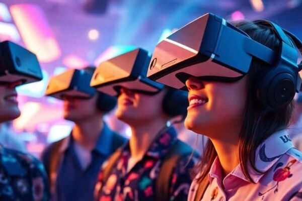 Personnes utilisant la réalité virtuelle et augmentée en 2025.