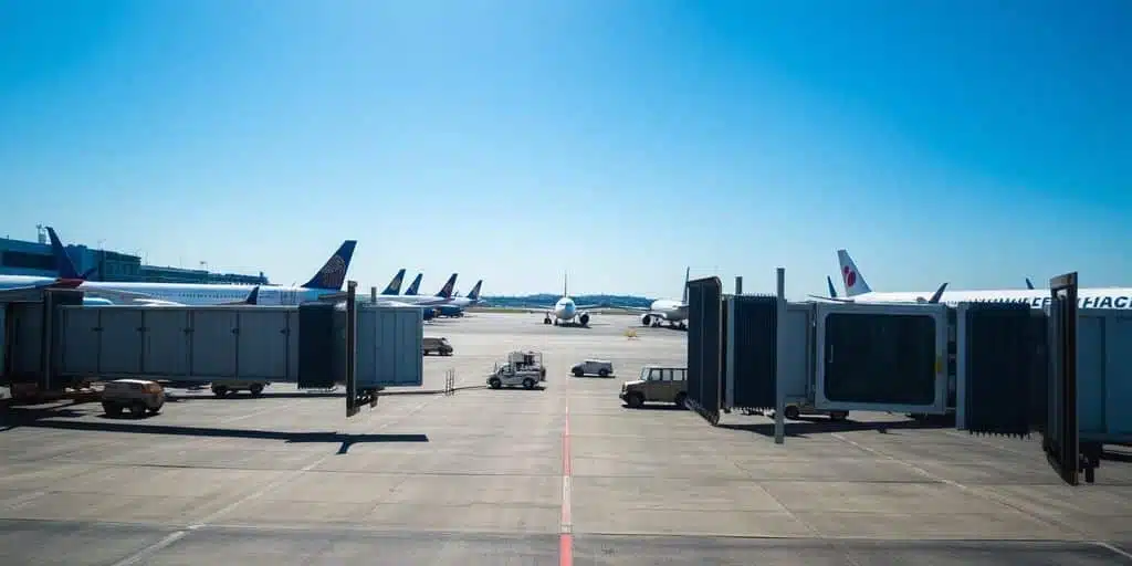 Avions au sol à Orly, passagers attendant