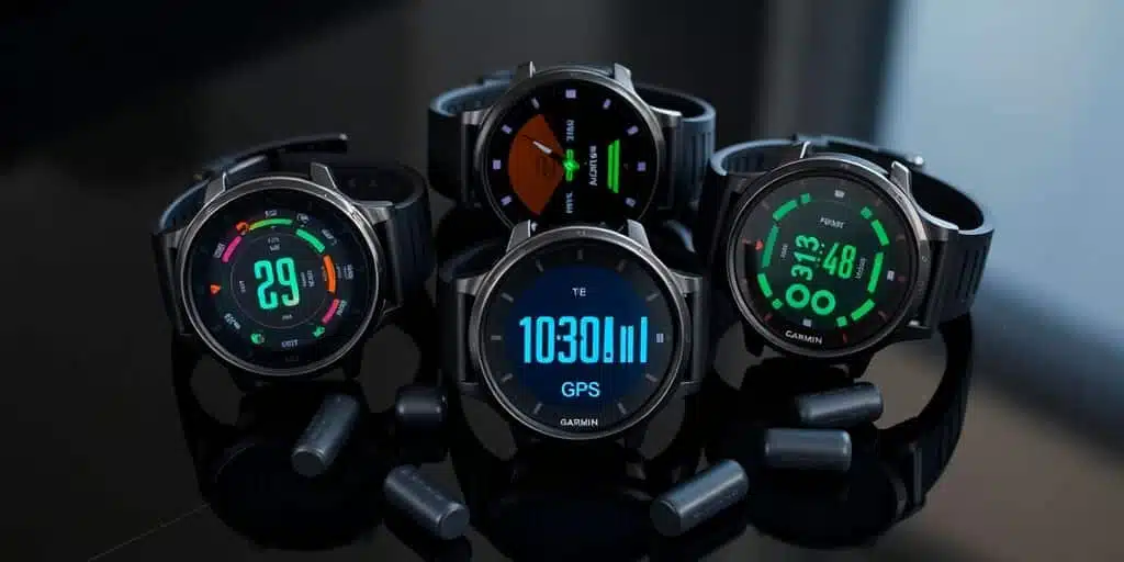 Montres Garmin, GPS et capteurs d'activité