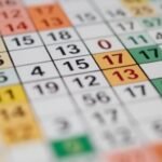 Grille de Sudoku avec des chiffres colorés.