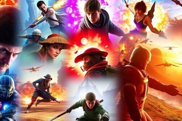 Images de jeux vidéo spectaculaires de la gamescom 2025.