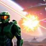 Master Chief dans l'univers Halo.