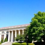 Bâtiment d'une institution académique prestigieuse