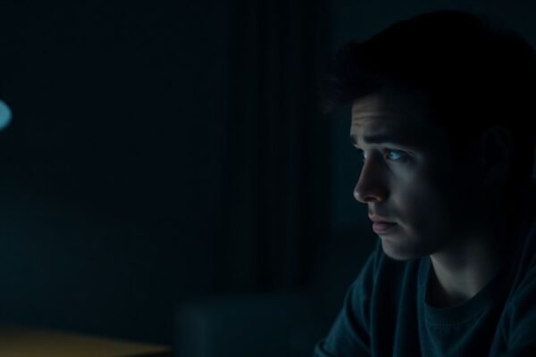 Panne Freebox : personne frustrée devant un routeur éteint.