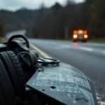 Jeune pompier décédé dans un accident de la route.