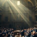 Assemblée nationale en session tendue.