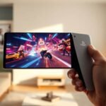 PlayStation Portal jouant à un jeu PS5.