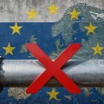 Gaz russe coupé par l'UE.