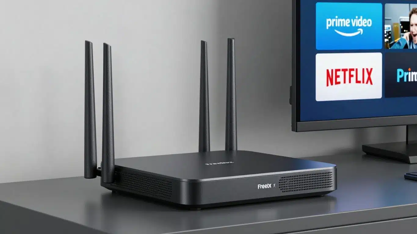 Box Free avec Netflix et Prime Video