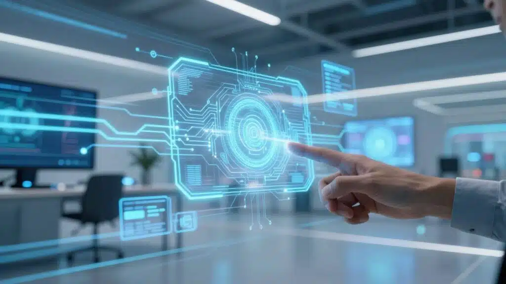 Technologie futuriste et médias en 2026