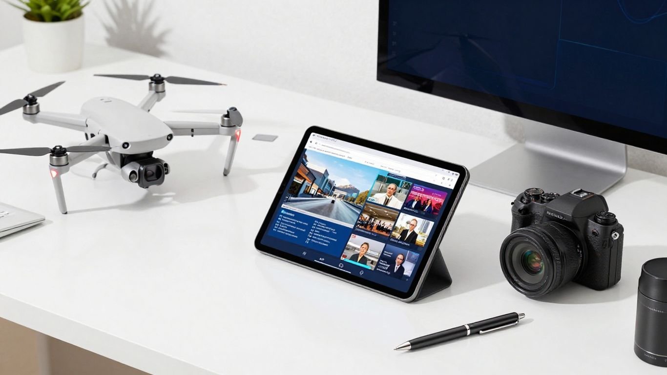 Gadgets et technologies futuristes pour journalistes en 2026.