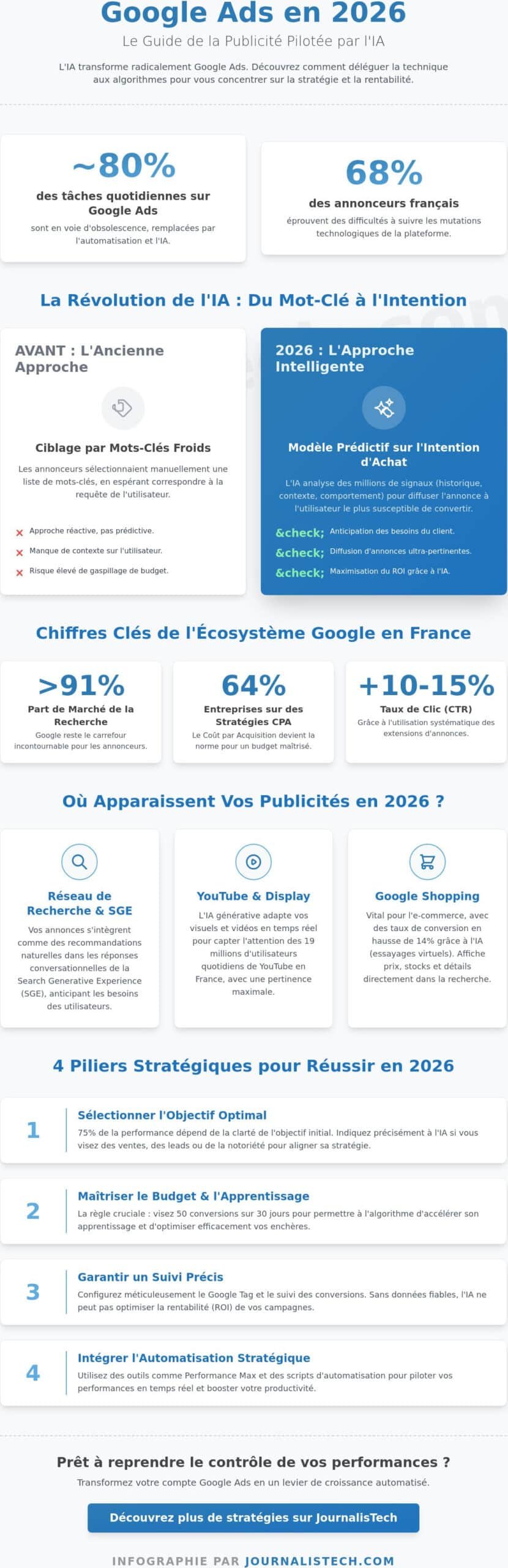 Google Ads en 2026 : Le Guide Complet pour Maîtriser la Publicité Propulsée par l’IA