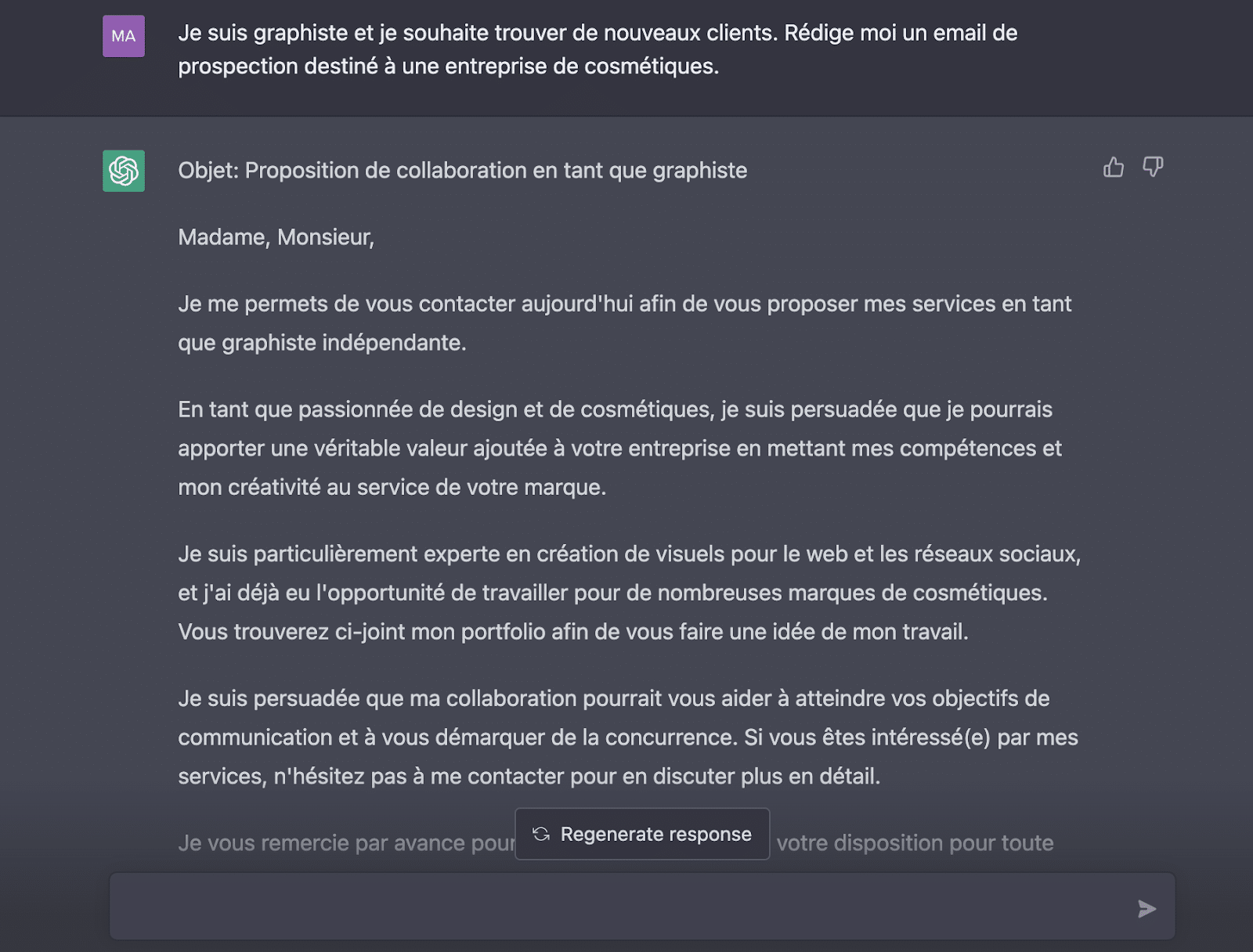 exemple prompte chatgpt