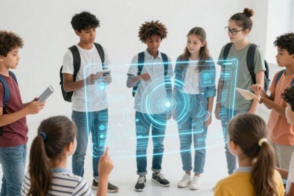 Étudiants utilisant des outils d'IA pour réussir en 2026.