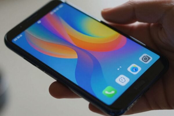 Écran de smartphone Android avec des astuces cachées activées.