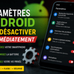 réglages Android
