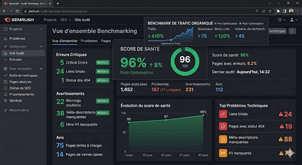 Benchmark Semrush Benchmark SEO Semrush