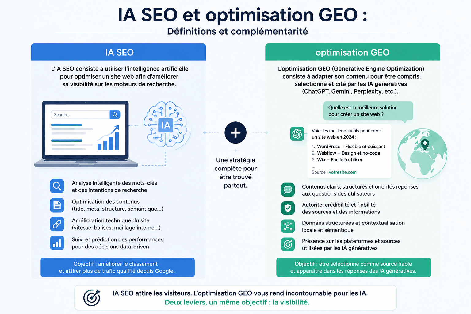 Définition IA SEO et optimisation GEO