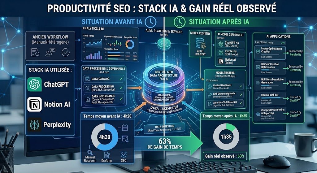 Workflow SEO automatisé avec intelligence artificielle Workflow SEO