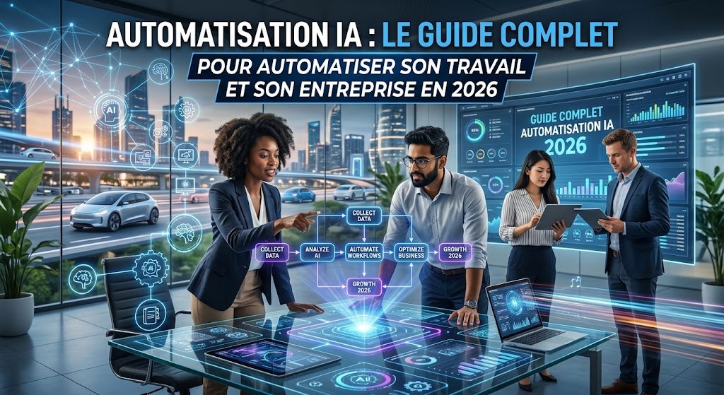 Automatisation IA : le guide complet pour automatiser son travail et son entreprise en 2026