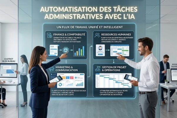 Automatiser les tâches administratives avec l’IA