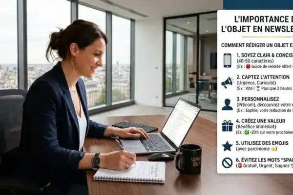 L’importance de l’objet en newsletter : comment rédiger un objet efficace