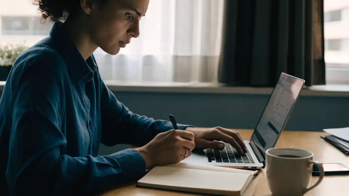 Écran de travail consacré aux mentions de marque
