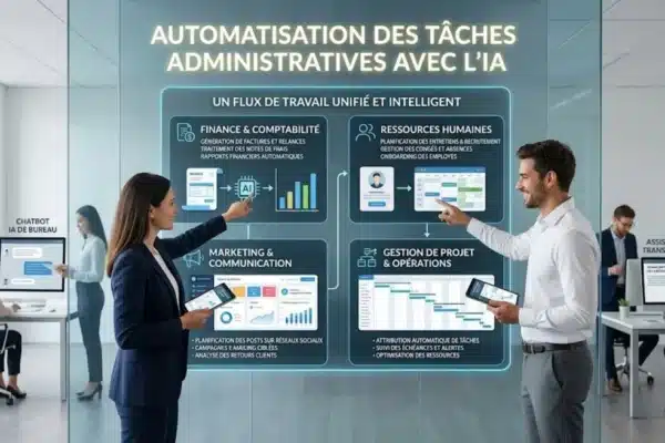 Automatiser les tâches administratives avec l’IA