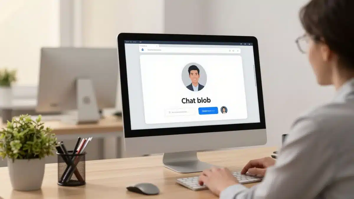 Automatisation du service client avec un chatbot IA.